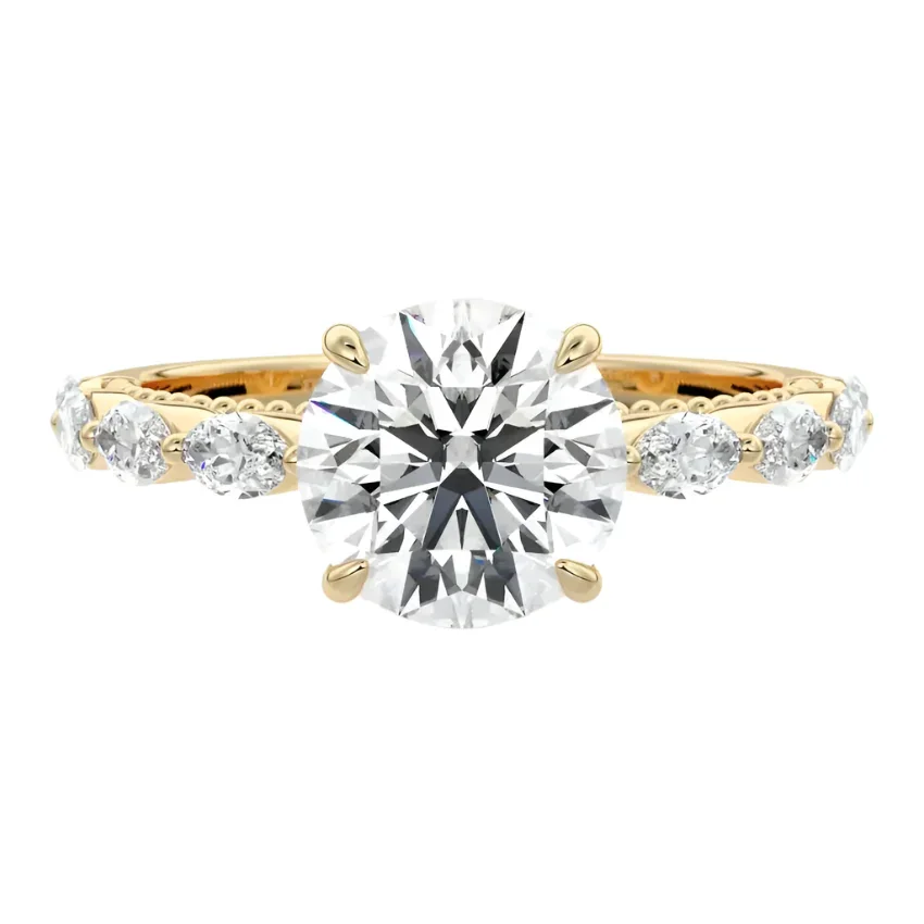 The Round Marquise Cluster – Nature-Inspired Stellar Ring