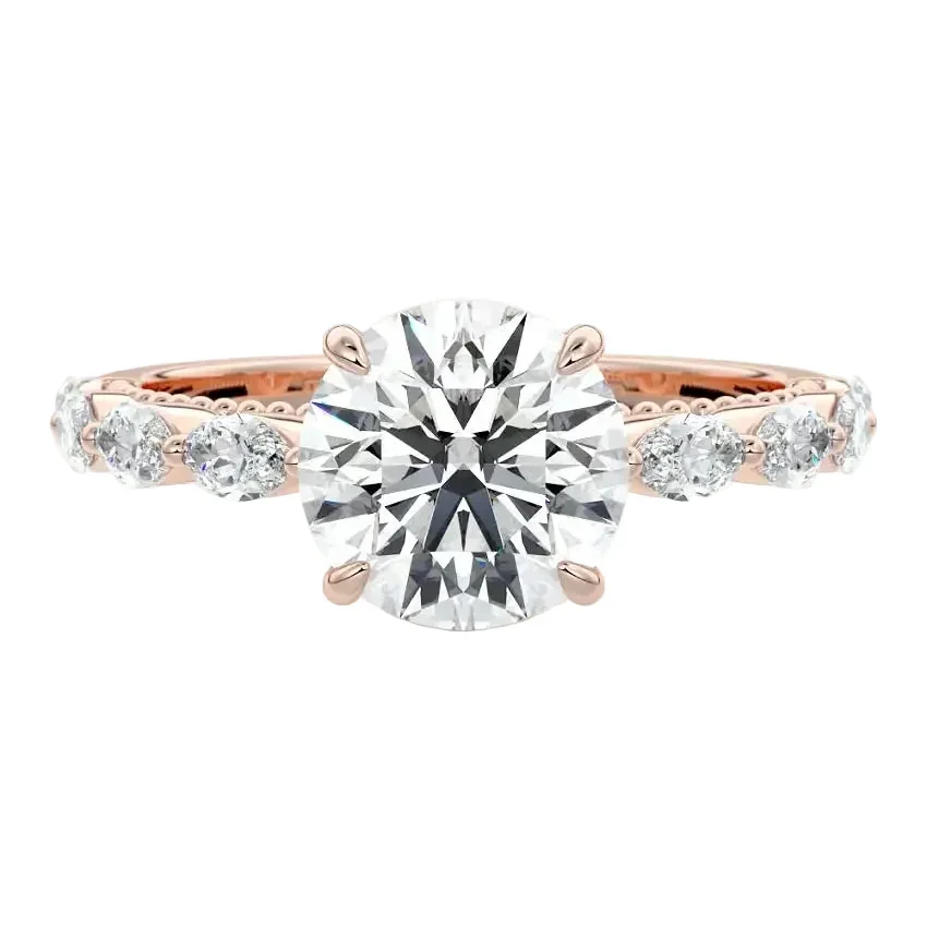 The Round Marquise Cluster – Nature-Inspired Stellar Ring - Image 4