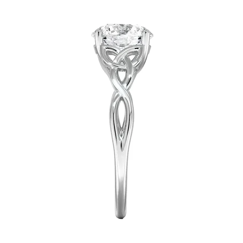 The Round Ornate Infinity – Intertwined Celtic-Style Solitaire - Image 9