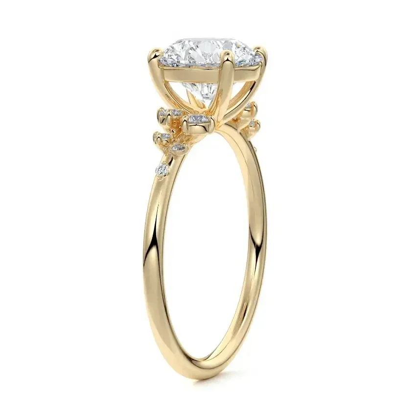 The Round Stellar Pavé – Brilliant Multi-Stone Ring - Image 3