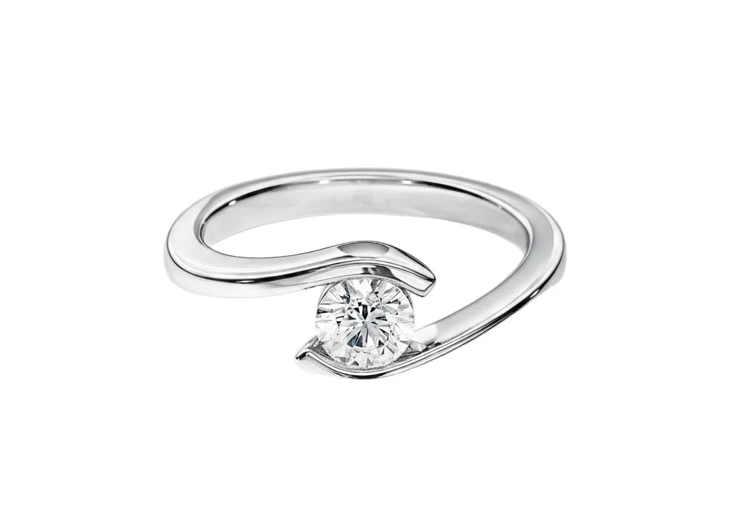 The Round Tension Fusion – Floating Modern Solitaire - Image 6