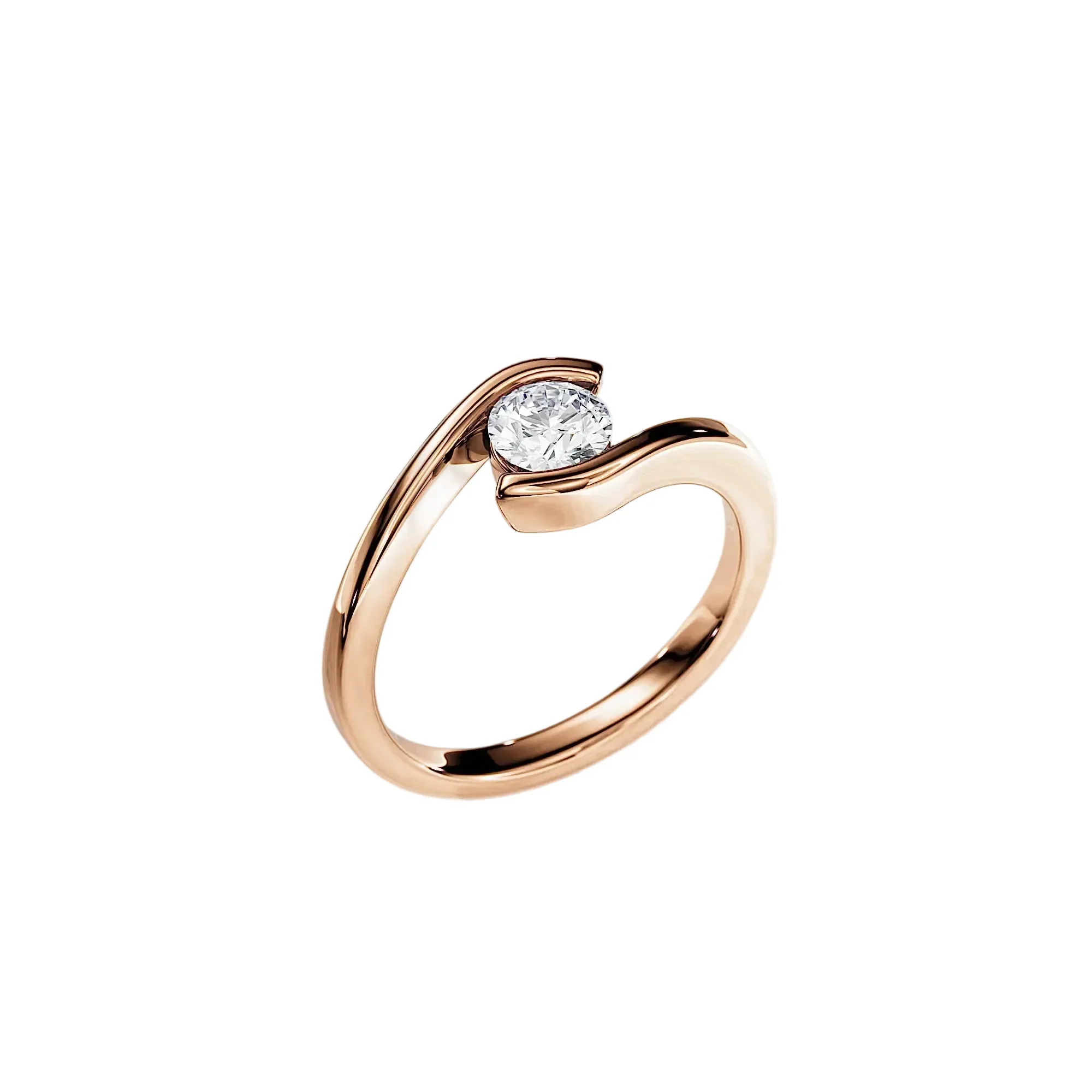 The Round Tension Fusion – Floating Modern Solitaire - Image 8
