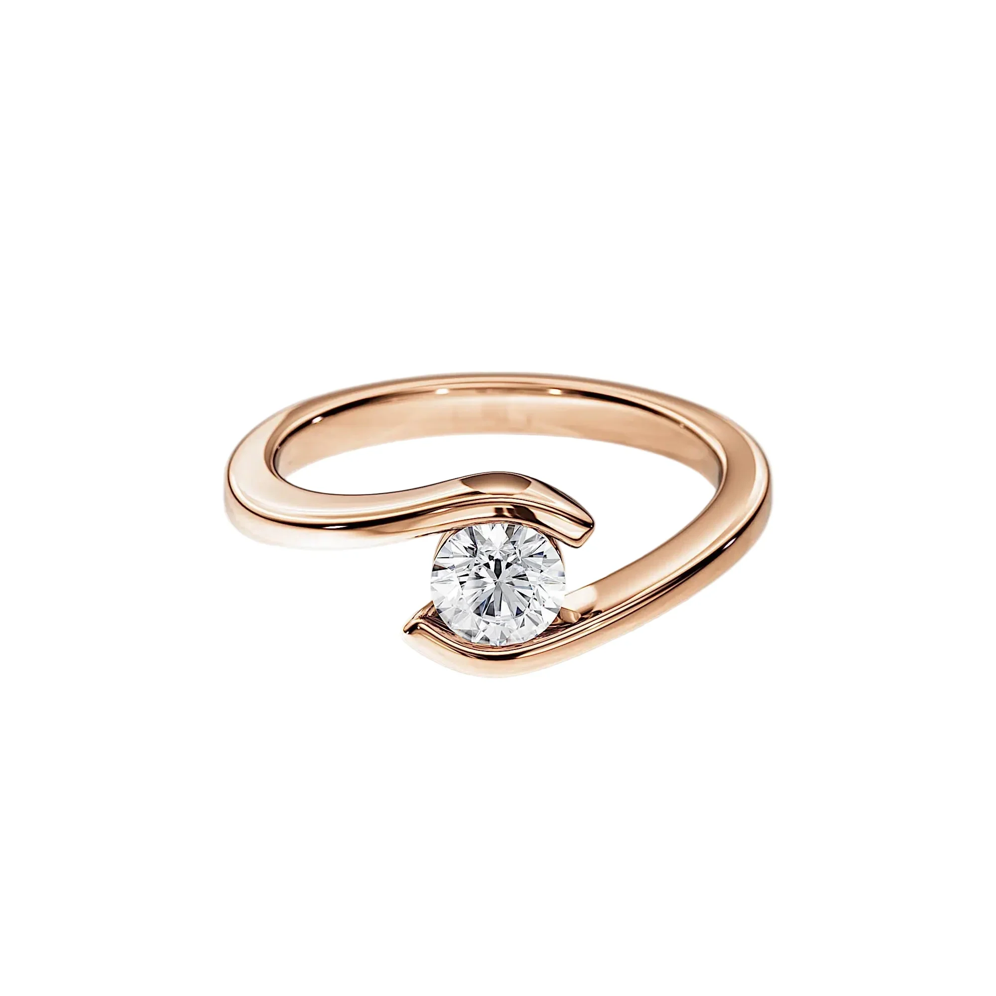The Round Tension Fusion – Floating Modern Solitaire - Image 9