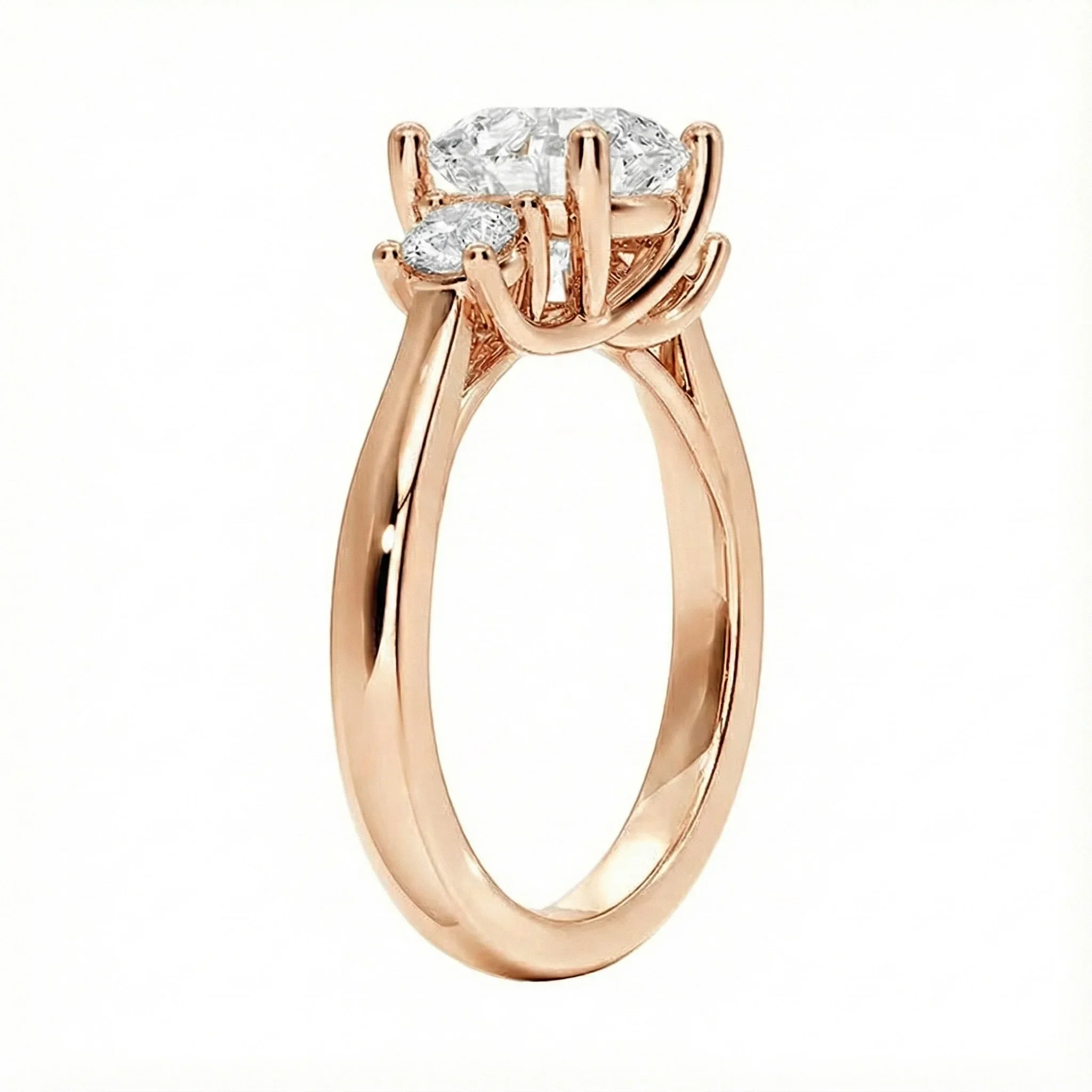 The Round Trilogy Classic – Eternal Three-Stone Masterpiece - Image 5