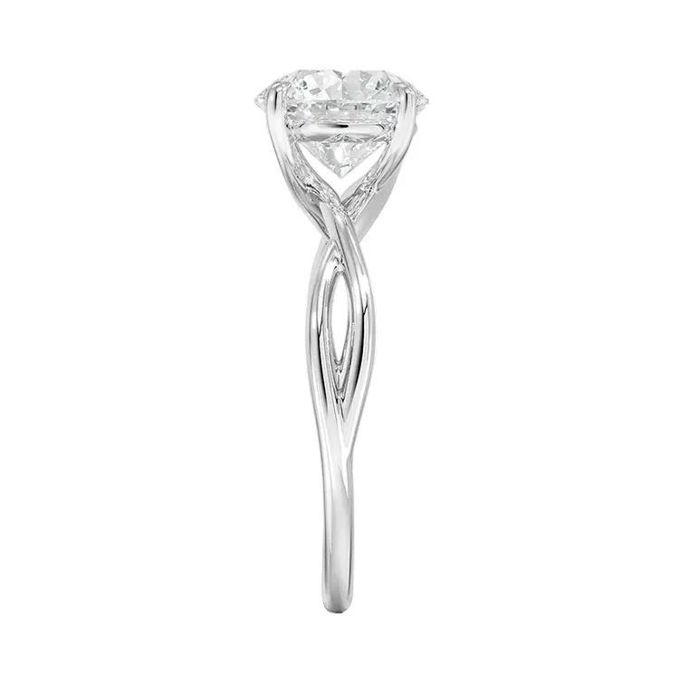 The Round Twisted Infinity – Modern Classic Solitaire - Image 7