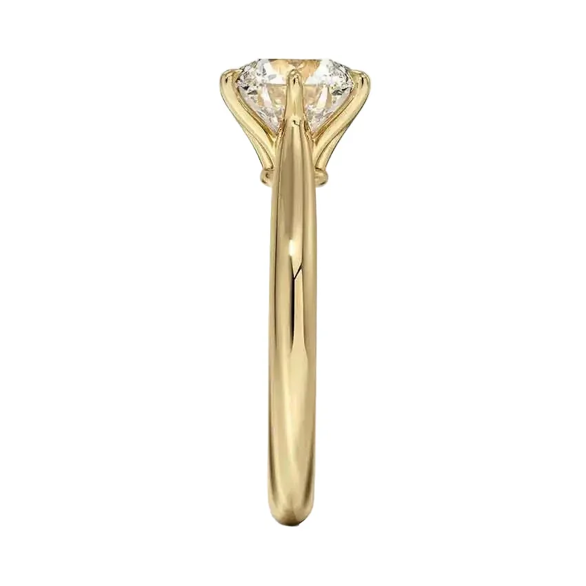 The Six-Prong Crown – Timeless Brilliant Solitaire - Image 3