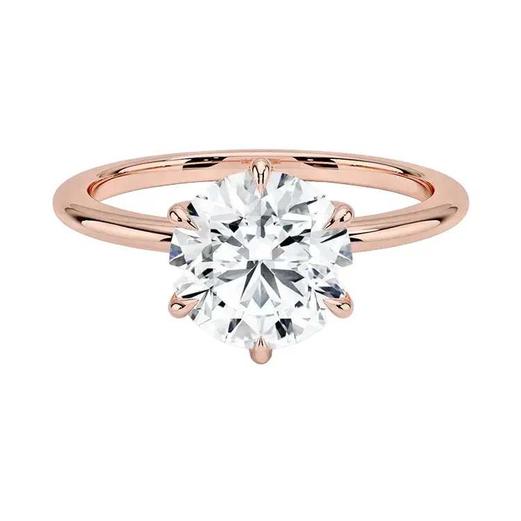 The Six-Prong Crown – Timeless Brilliant Solitaire - Image 4