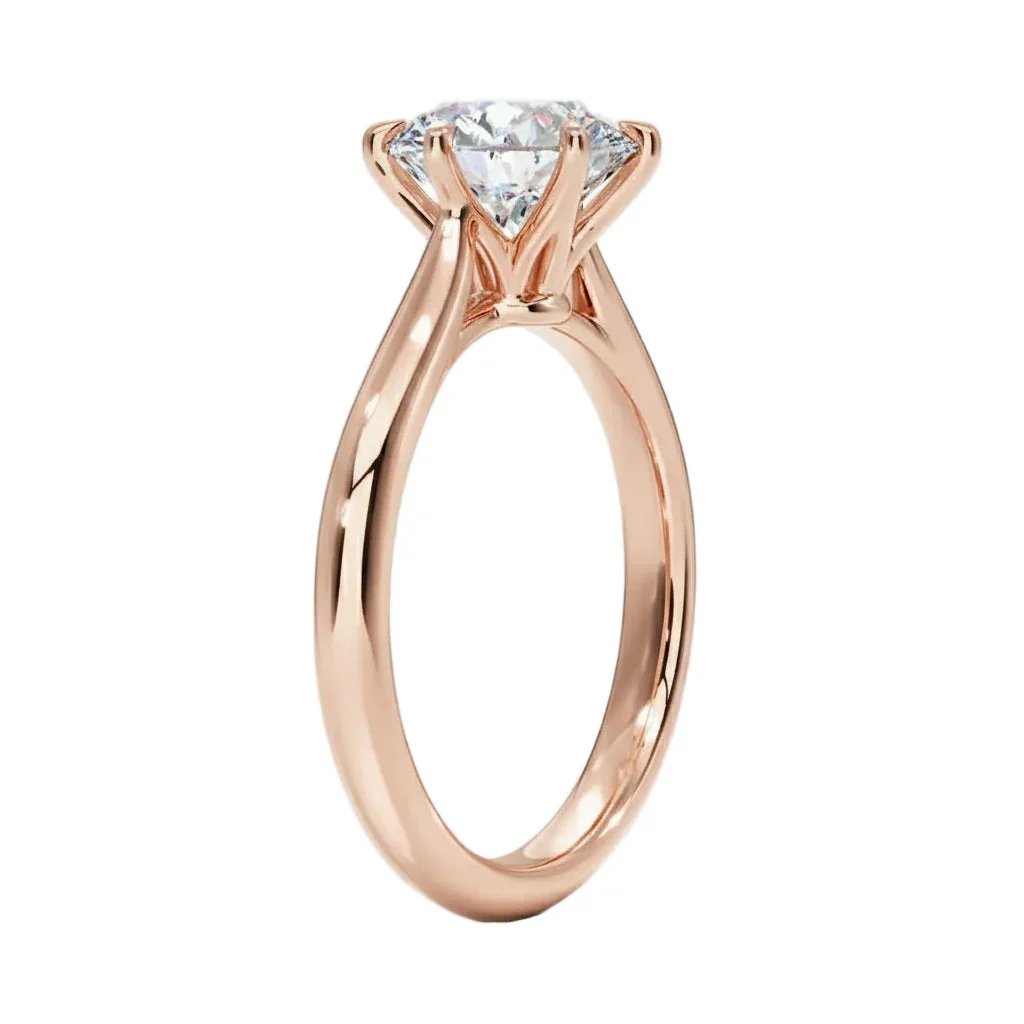 The Six-Prong Crown – Timeless Brilliant Solitaire - Image 5