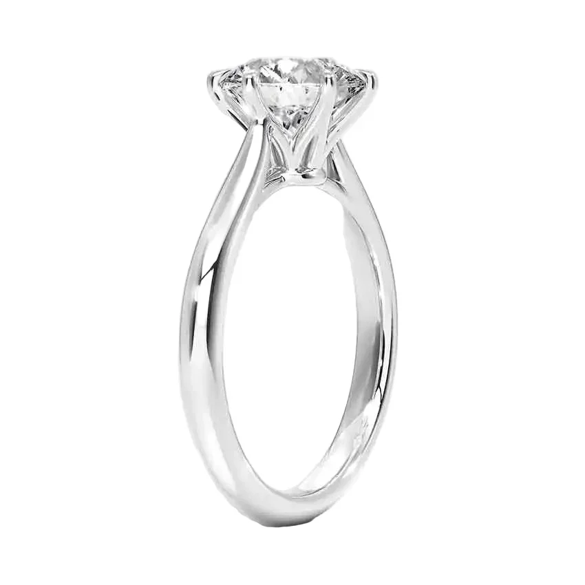 The Six-Prong Crown – Timeless Brilliant Solitaire - Image 7